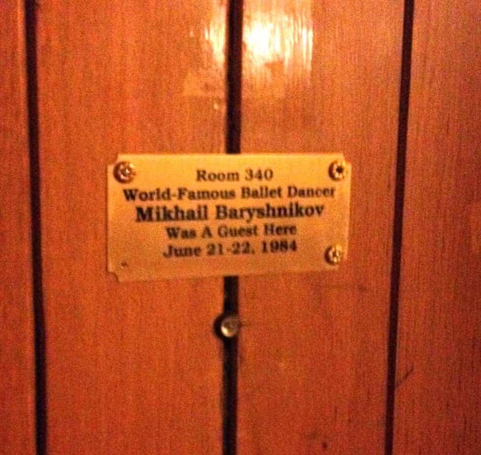 mikhail baryshinakov's room at the grove park inn