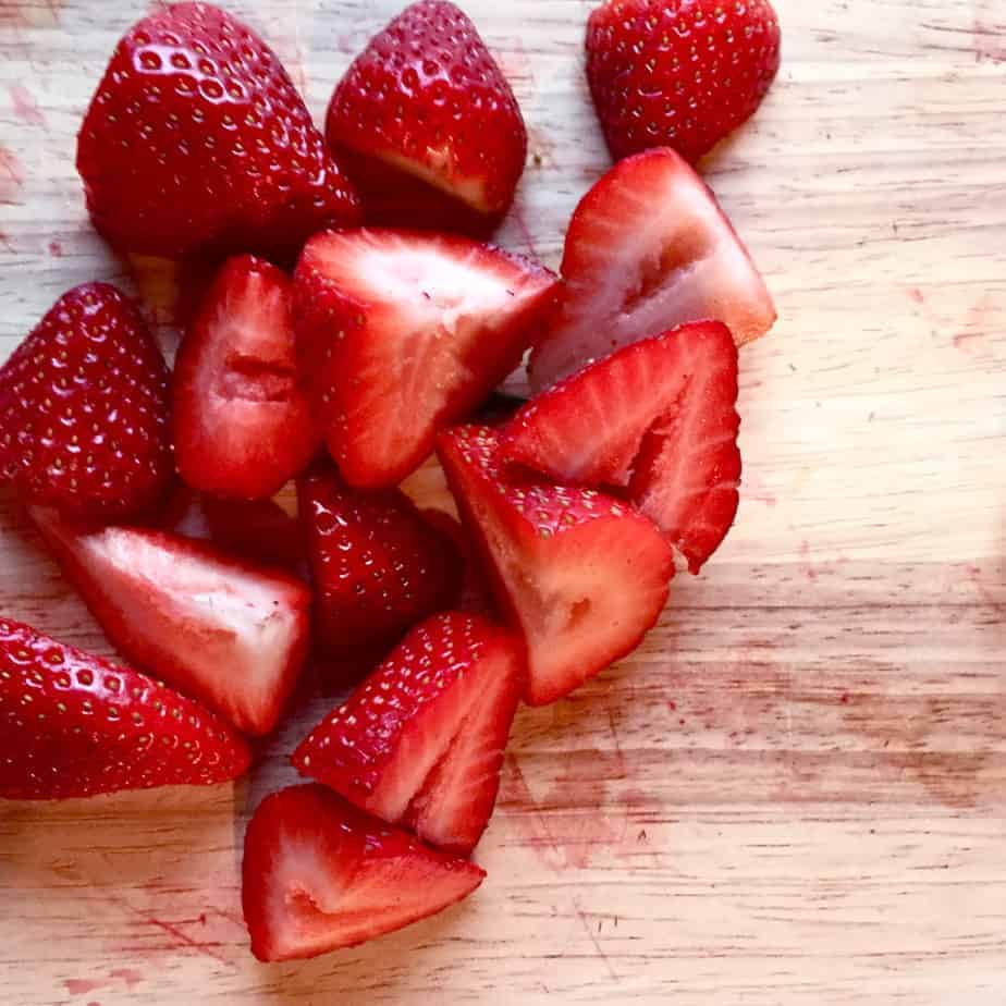 farmers market strawberry lemonade