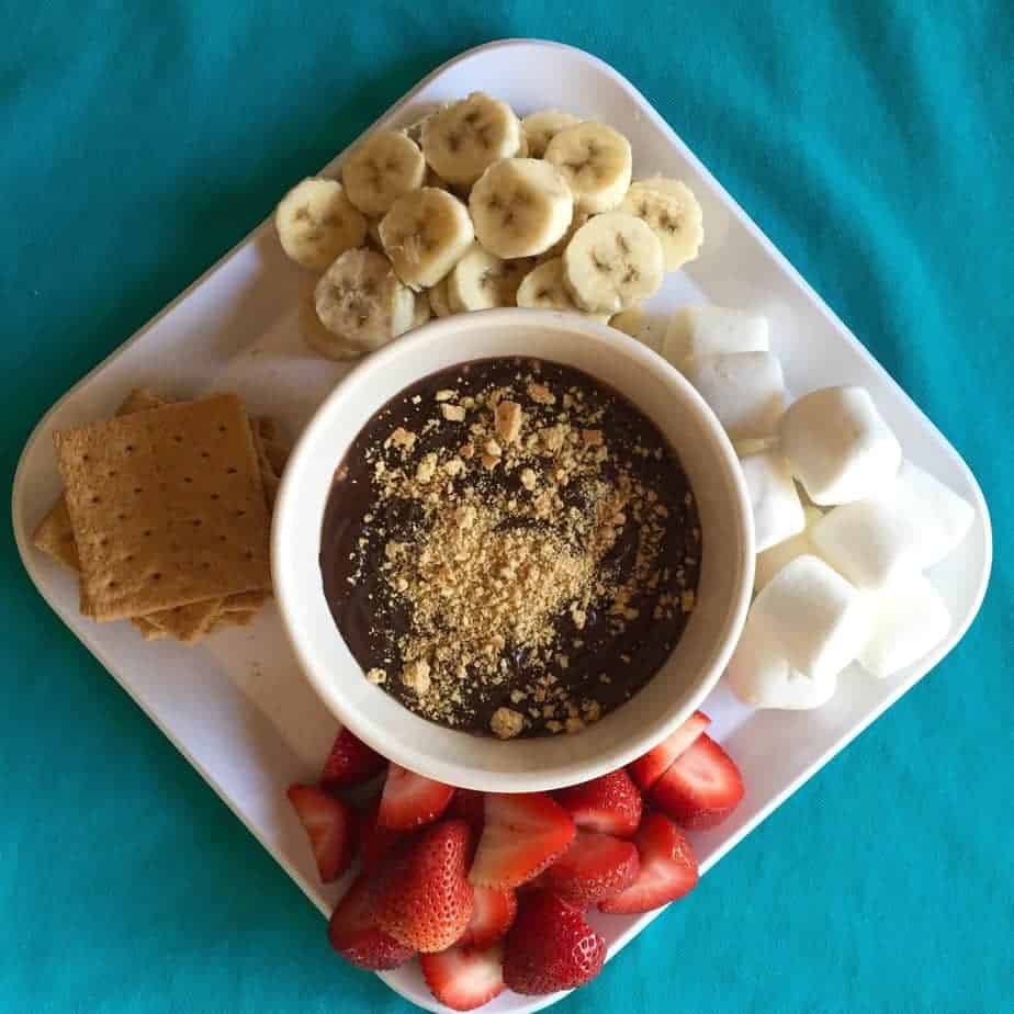 s'mores fondue for two off the eaten path