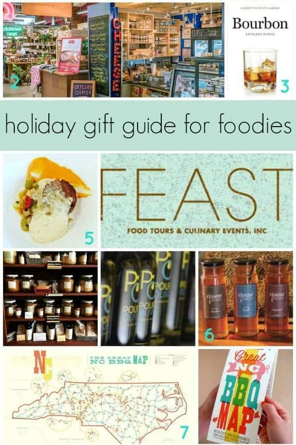 this charlotte holiday gift guide for foodies features the best local food gifts for the chef, home cook or food lover on your list. this food gift guide is full of food, products and experiences that any foodie on your list will love!