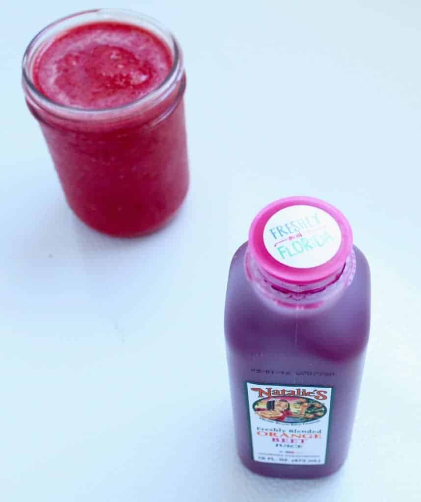orange beet tropical smoothie Off the Eaten Path