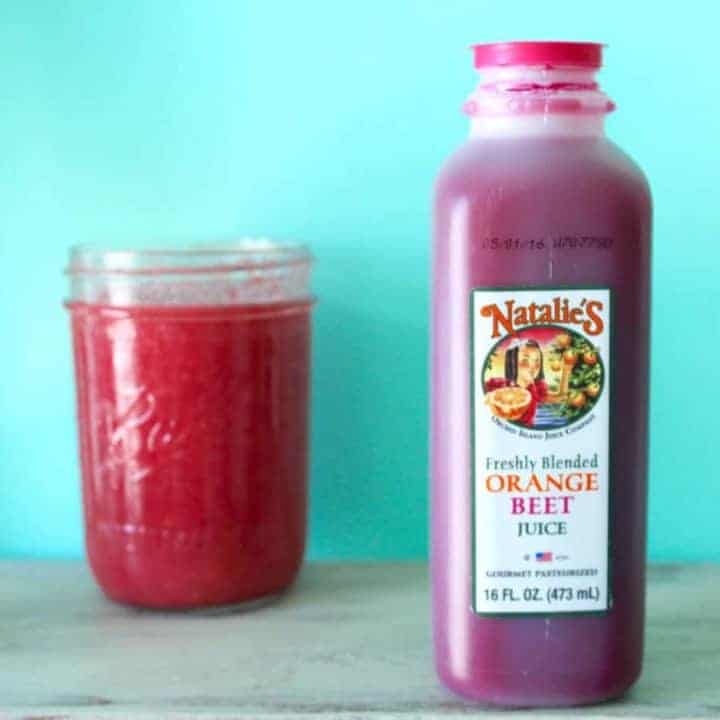 orange beet tropical smoothie