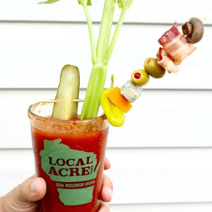 build your own bloody mary bar