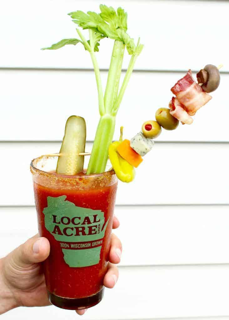 build your own bloody mary bar