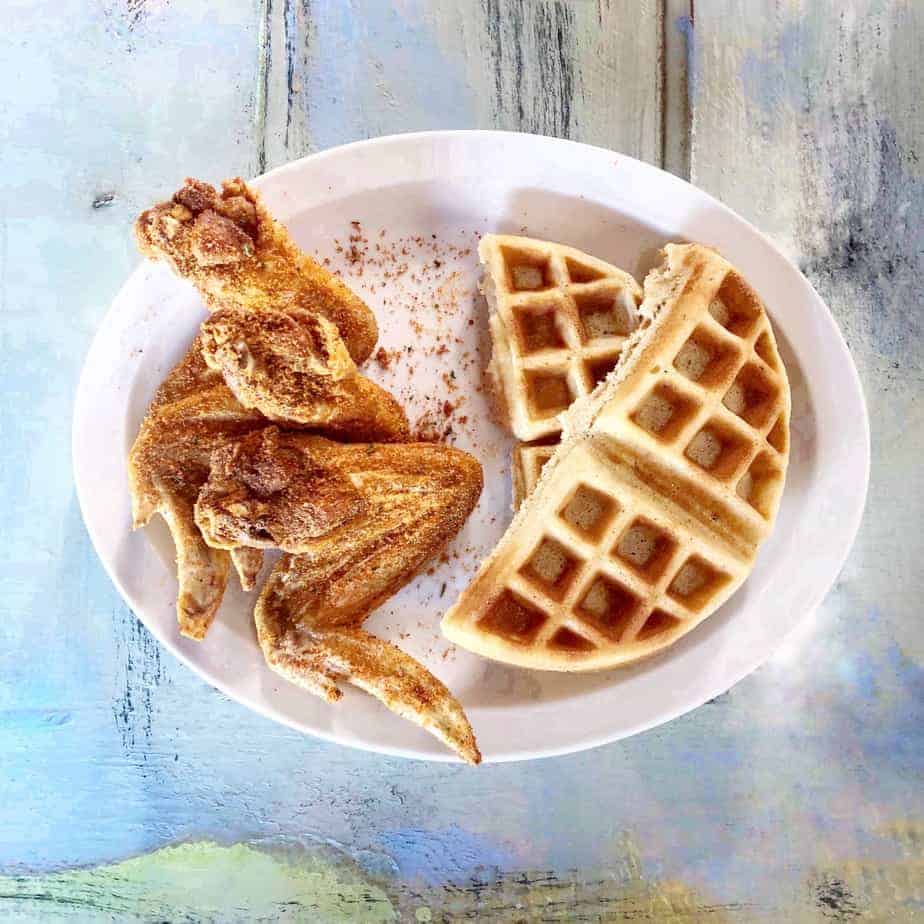 the yolk chicken and waffles best brunch in charlotte