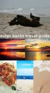 plan your next road trip, spring break getaway or summer vacation to the outer banks or put this beach destination on your travel bucket list! the outer banks is the perfect beach vacation destination for a couple's trip or family vacation and this travel guide highlights where to stay, what to eat and what to do.