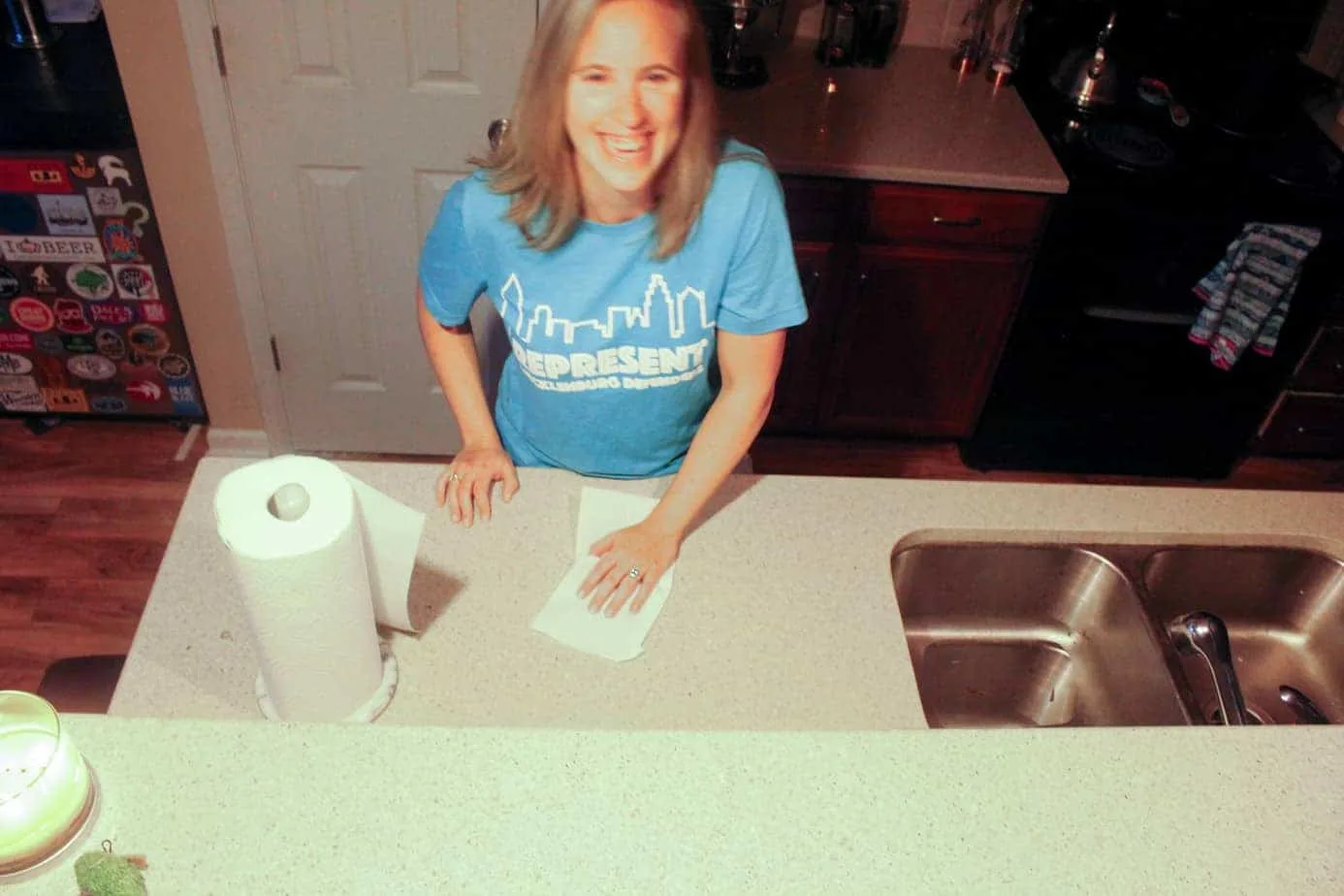 a day in the life of a public defender cleaning up the kitchen