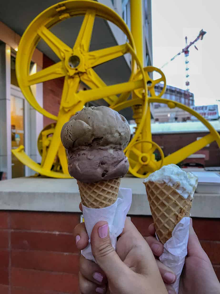 charlotte's best bites two scoops creamery