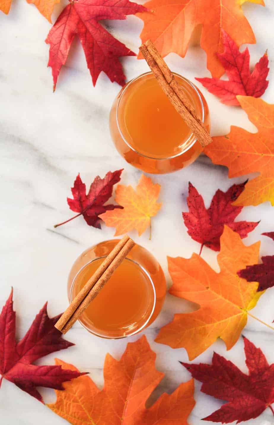 thanksgiving recipe round up spiked cider