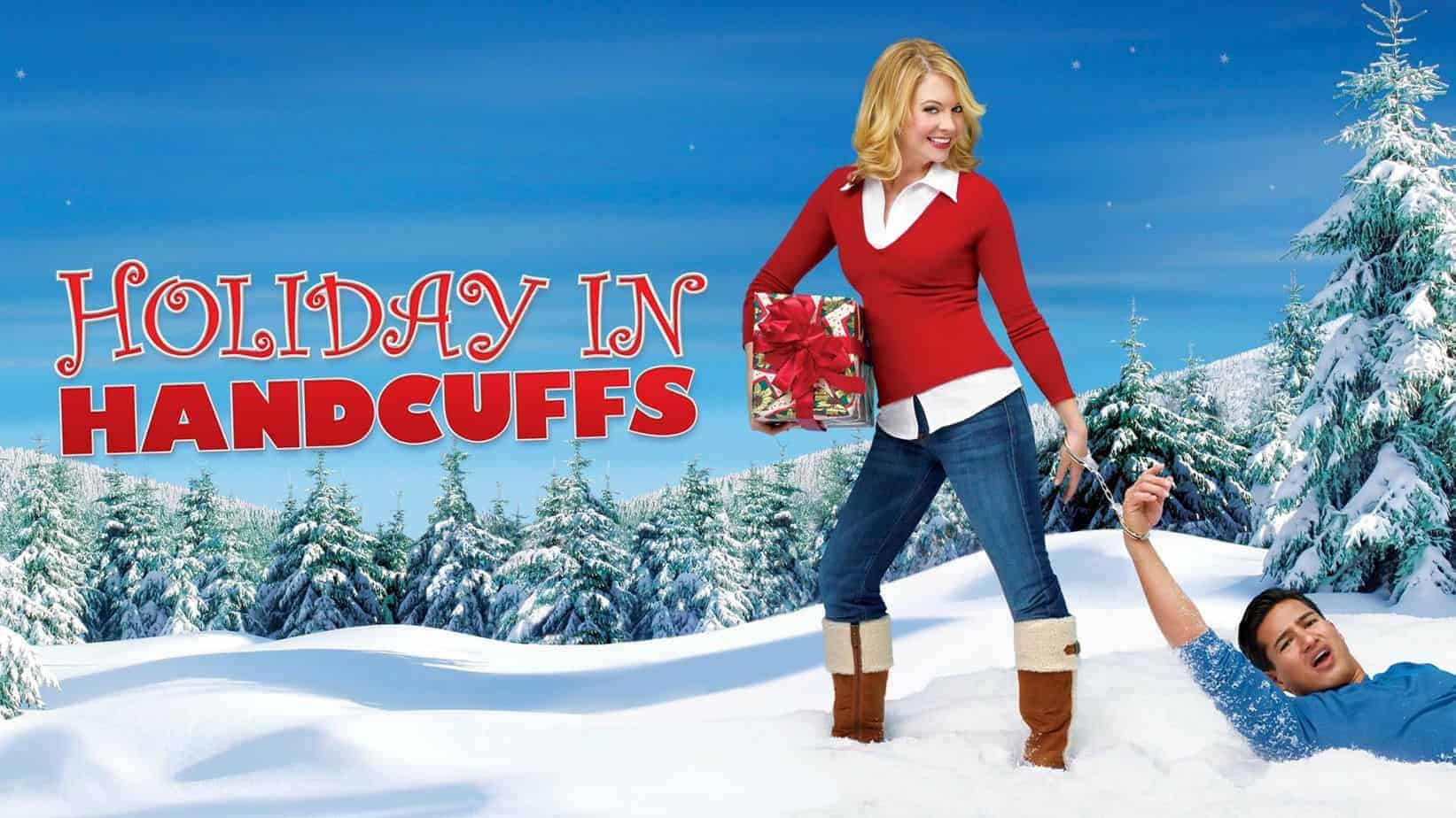 christmas movies on netflix, hulu and amazon holiday in handcuffs