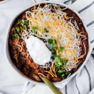 mom's award winning chili recipe