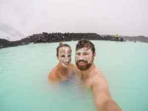 silica masks at the blue lagoon iceland itinerary
