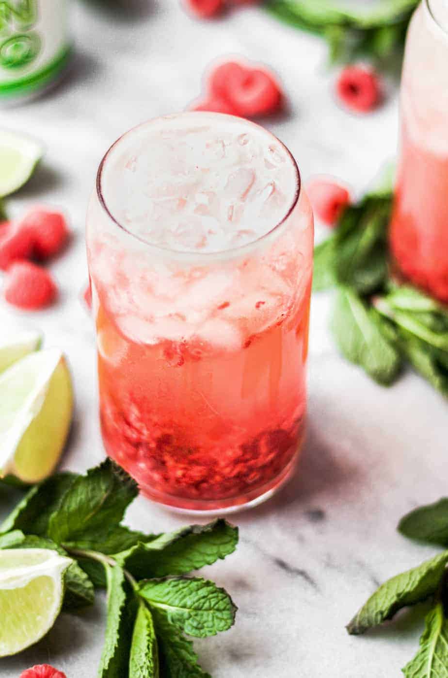 raspberry gin seltzer made with hard seltzer3 Off the Eaten Path