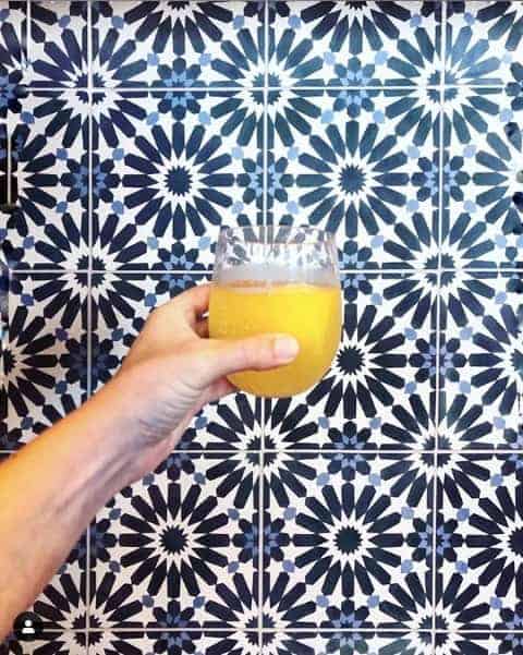 charlotte's best brunch mimosa at chef alyssa's kitchen