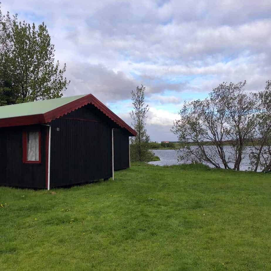 riverside cabin in hella iceland