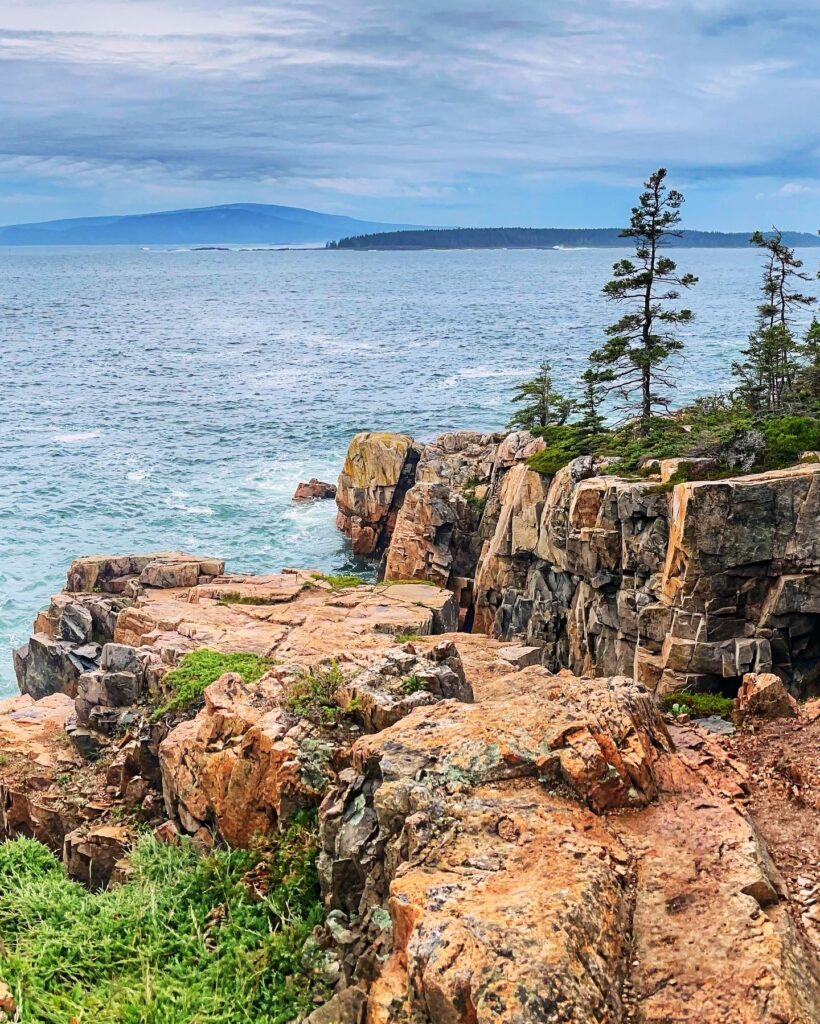 part of ravens nest hike schoodic peninsula