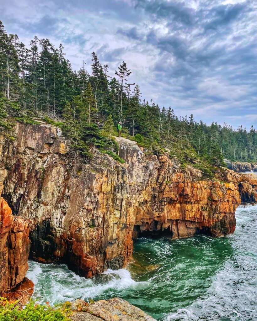 ravens nest hike schoodic peninsula acadia national park