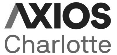 The logo for Axios Charlotte features the word AXIOS in bold, uppercase letters above the word Charlotte in a lighter, lowercase font.